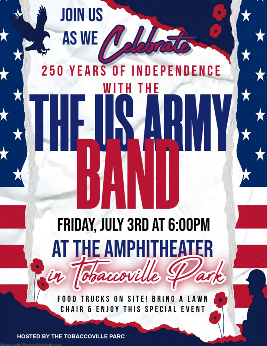 US Army band flyer